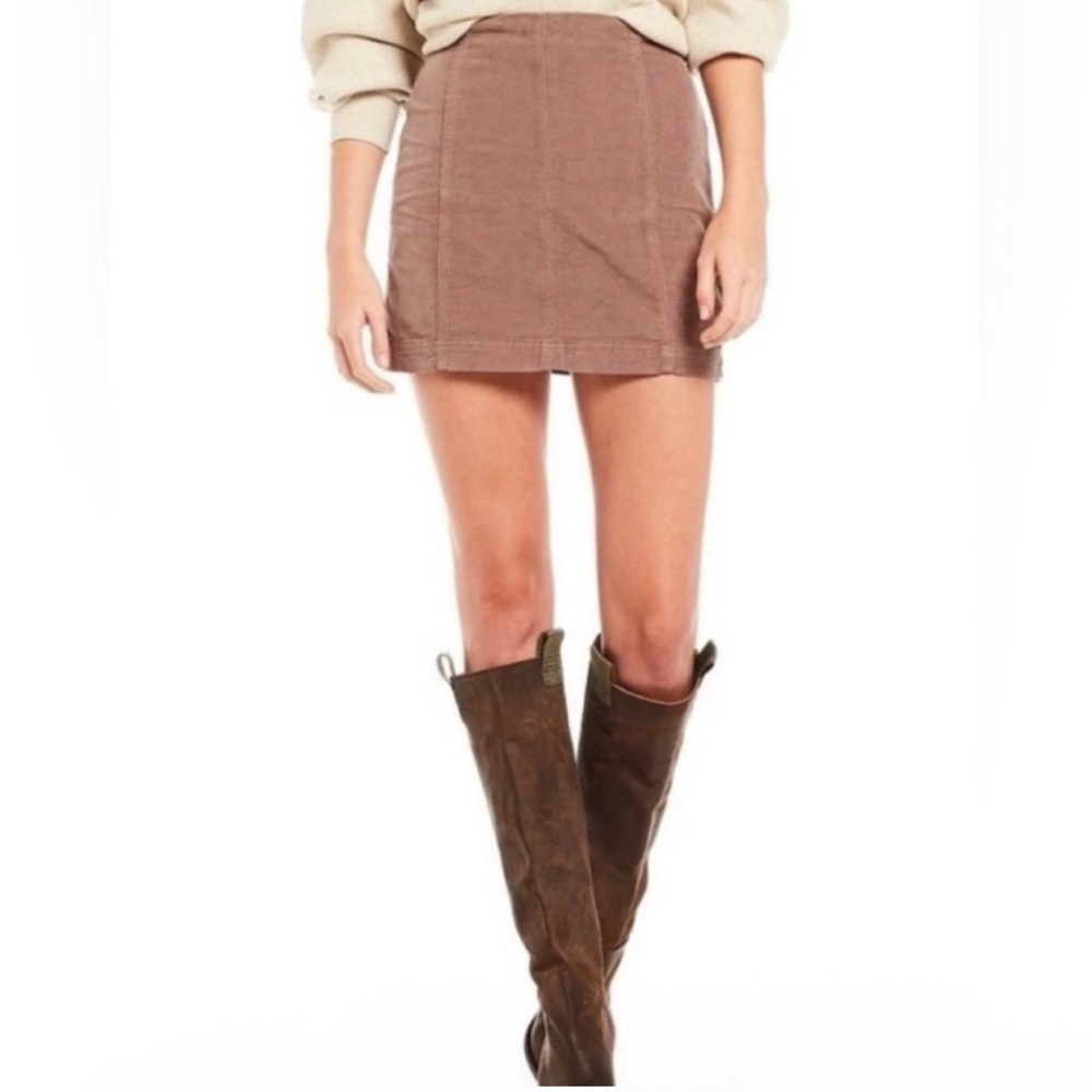 Free People mini skirt